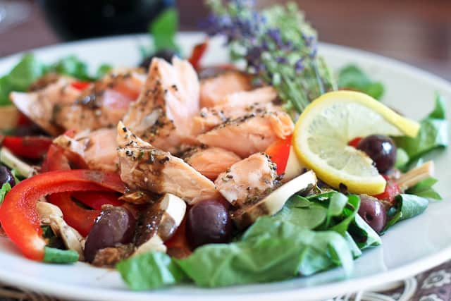 Healthy Salmon Salad
 Quick Leftover Salmon Salad