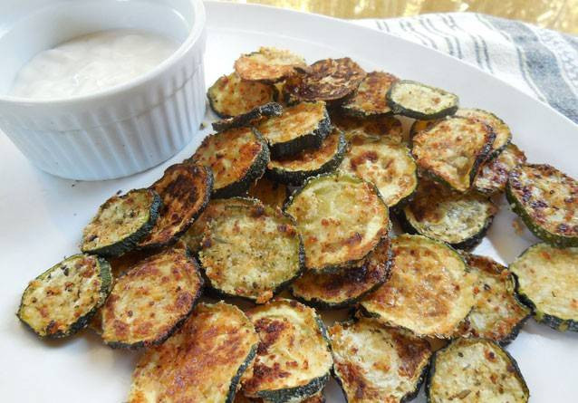 Healthy Salty Snacks
 Crispy Zucchini Rounds Healthy homemade salty snacks