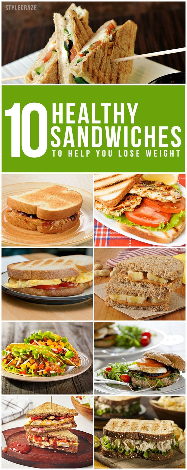 Healthy Sandwich Recipes For Weight Loss
 495 best images about Real Fitness and Healthy Eating on