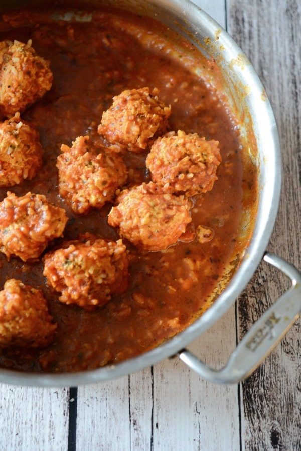 Healthy Sauces For Chicken And Rice
 Chicken & Rice Meatballs Carrie’s Experimental Kitchen