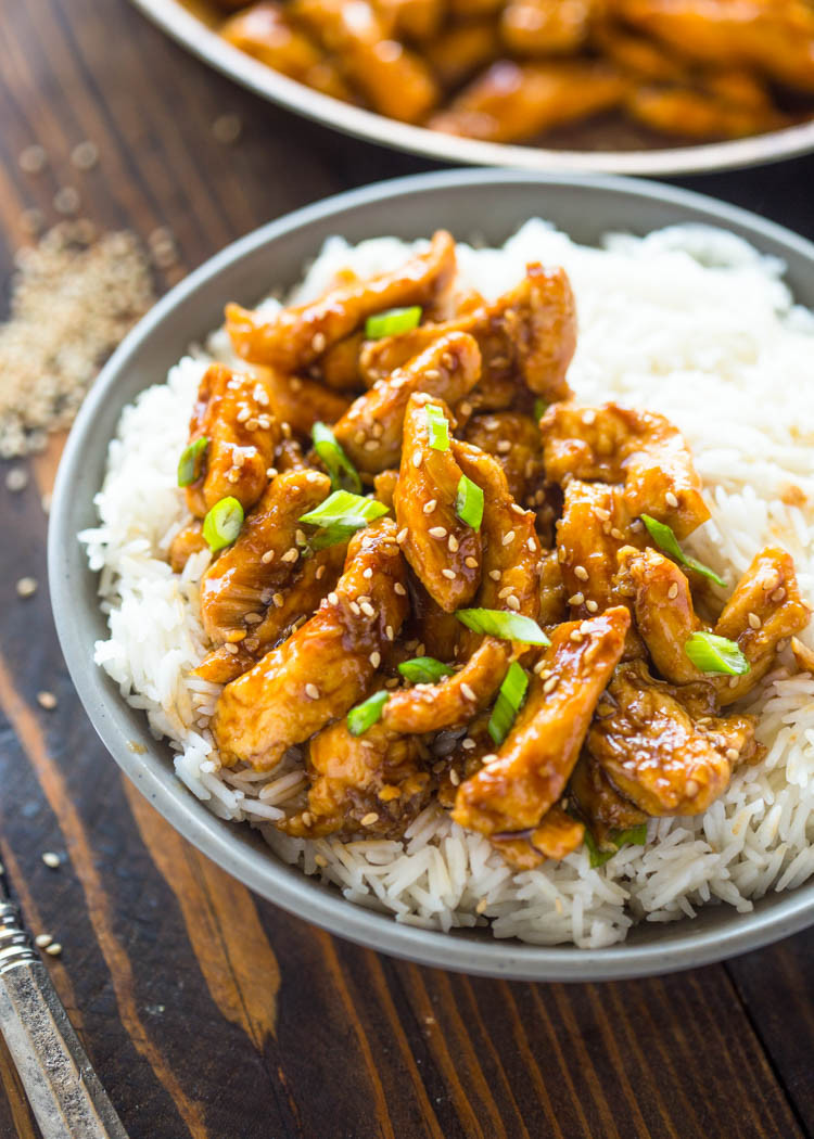 Healthy Sauces For Chicken And Rice
 Healthier 20 Minute Sesame Chicken