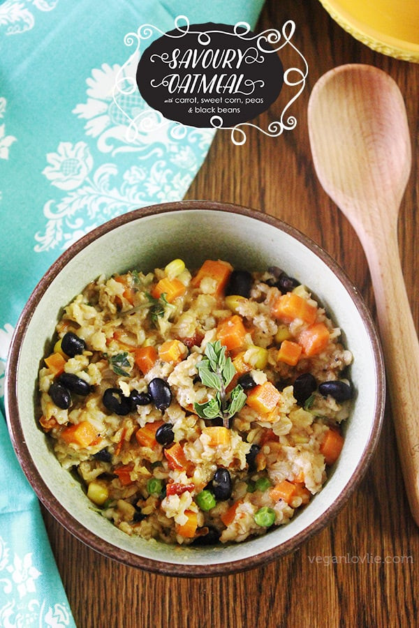 Healthy Savory Breakfast
 Savoury Oatmeal