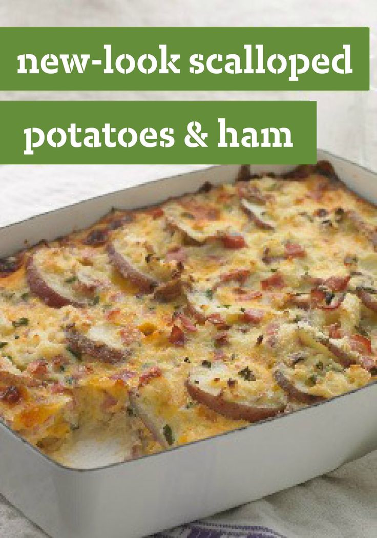 Healthy Scalloped Potatoes And Ham
 25 best ideas about Scalloped Potatoes And Ham on