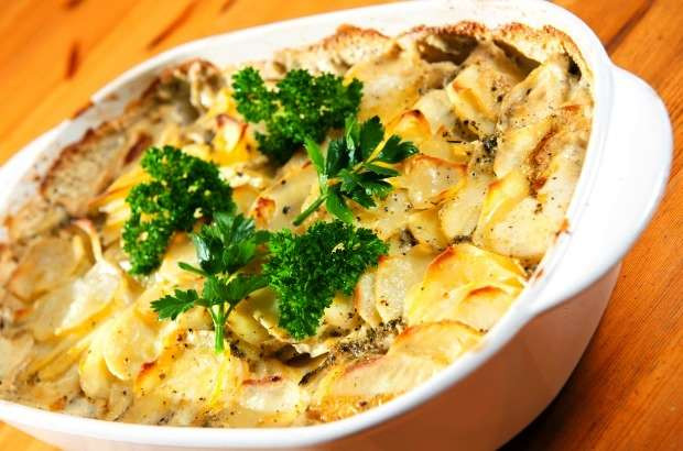 Healthy Scalloped Potatoes
 Moms Who Think Healthy Scalloped Potatoes Recipe