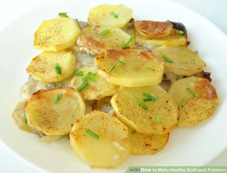 Healthy Scalloped Potatoes
 3 Ways to Make Healthy Scalloped Potatoes wikiHow