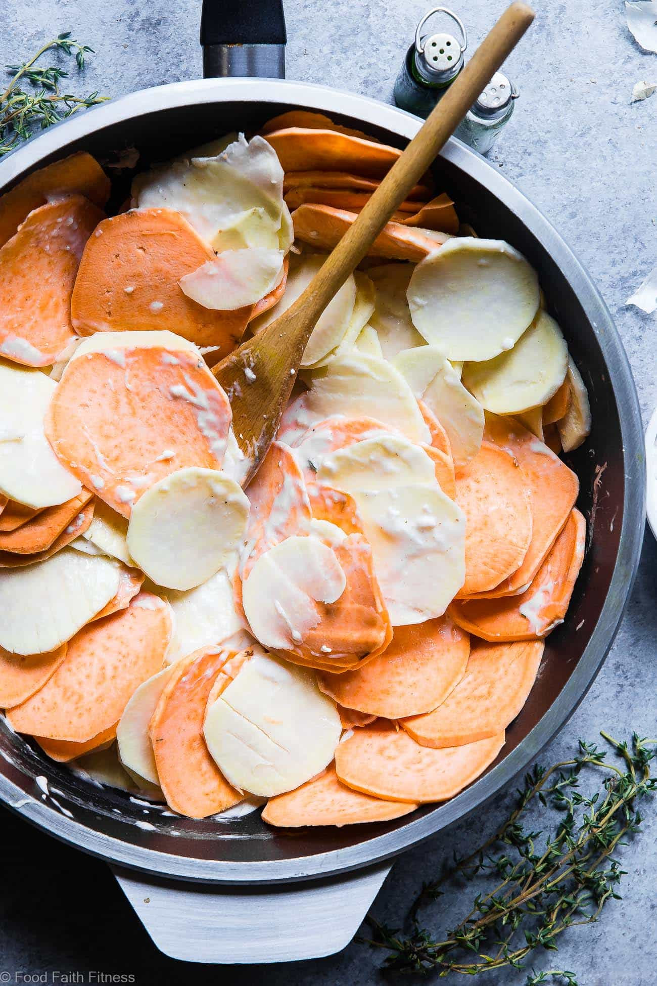 Healthy Scalloped Sweet Potatoes
 Healthy Scalloped Sweet Potatoes Casserole