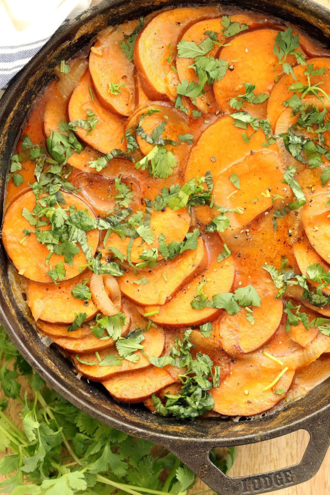 Healthy Scalloped Sweet Potatoes
 Coconut Curry Scalloped Sweet Potatoes The Harvest Kitchen