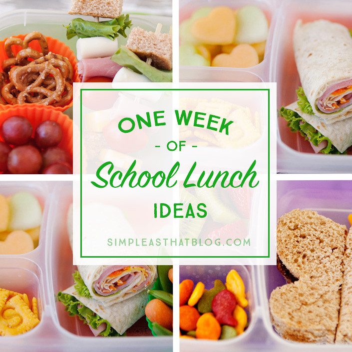 Healthy School Lunches For Kids
 Simple and Healthy School Lunch Ideas