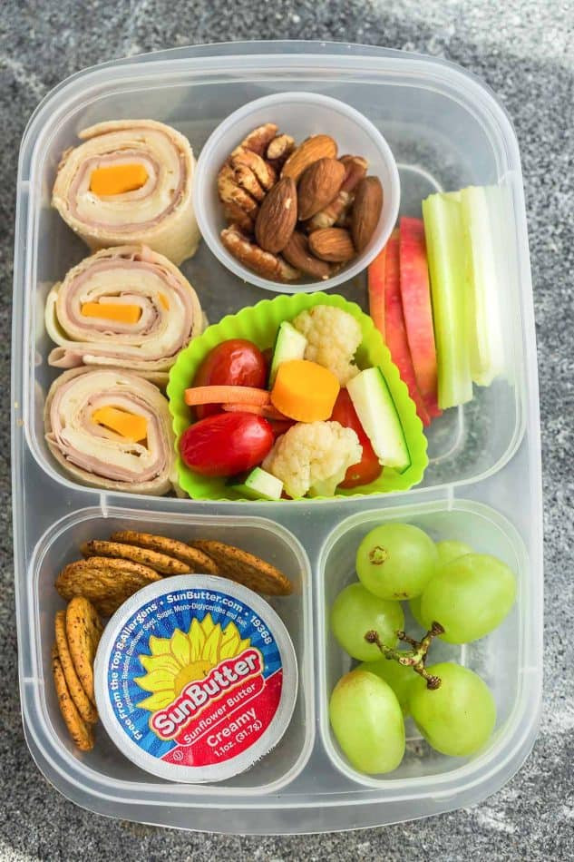 Healthy School Lunches
 8 Healthy & Easy School Lunches
