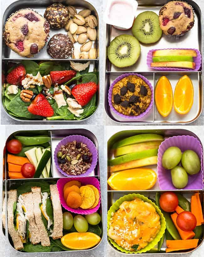 Healthy School Lunches
 6 Healthy School Lunches