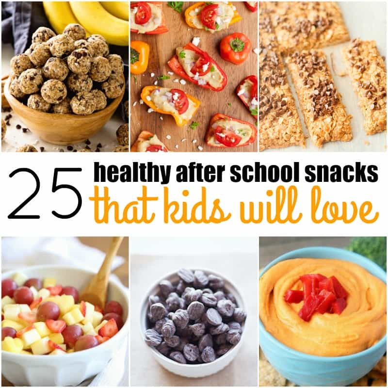Healthy School Snacks
 25 Healthy After School Snacks That Kids Will Love ⋆ Real