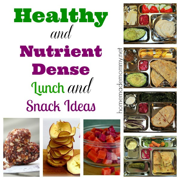 Healthy School Snacks
 Healthy School Lunch and Snack Ideas Homemade Mommy