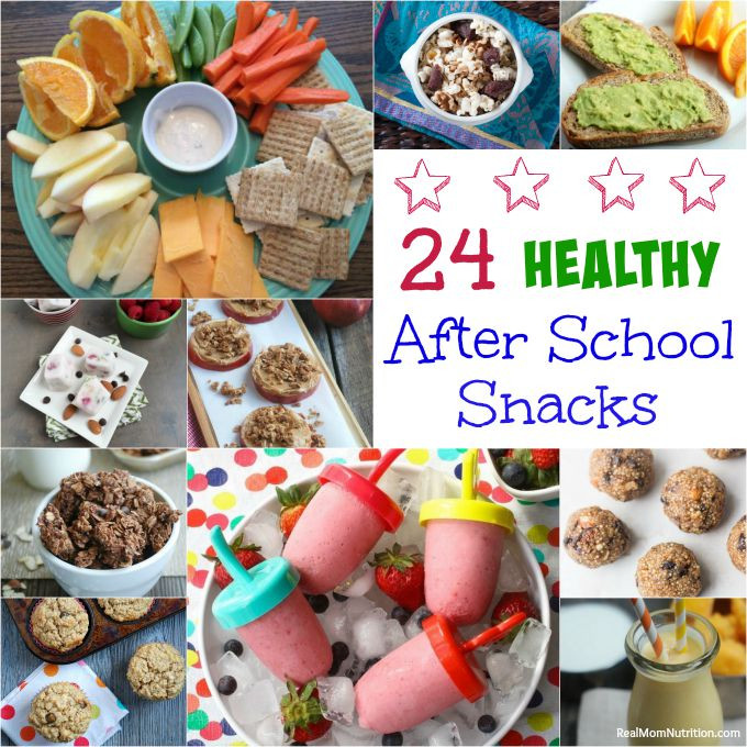 Healthy School Snacks
 24 Healthy After School Snacks Real Mom Nutrition