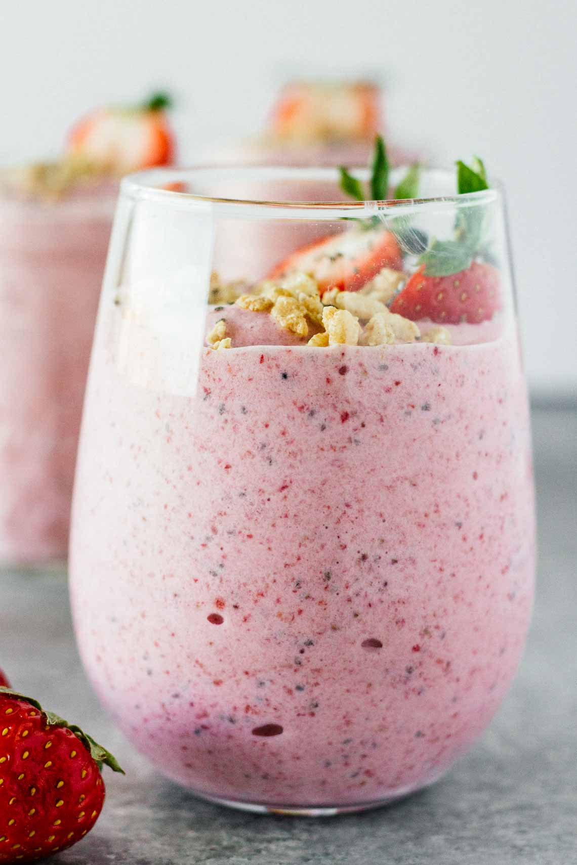 Healthy Seeds For Smoothies
 Strawberry Banana Chia Seed Smoothie Jar Lemons