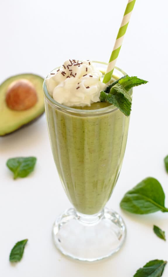 Healthy Shakes And Smoothies
 Mint Smoothie Healthy Copycat Shamrock Shake