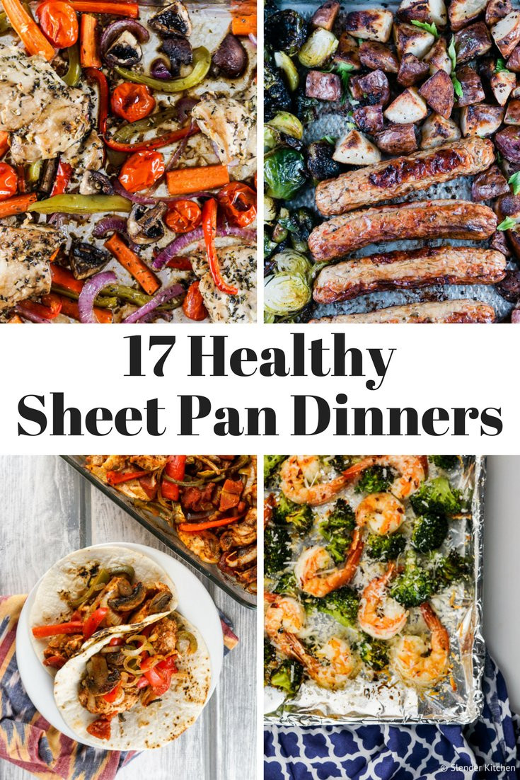 Healthy Sheet Pan Dinners
 Seventeen Healthy Sheet Pan Dinners Slender Kitchen