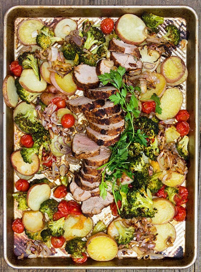 Healthy Sheet Pan Dinners
 14 Easy Sheet Pan Suppers That Make Dinner and Cleanup a