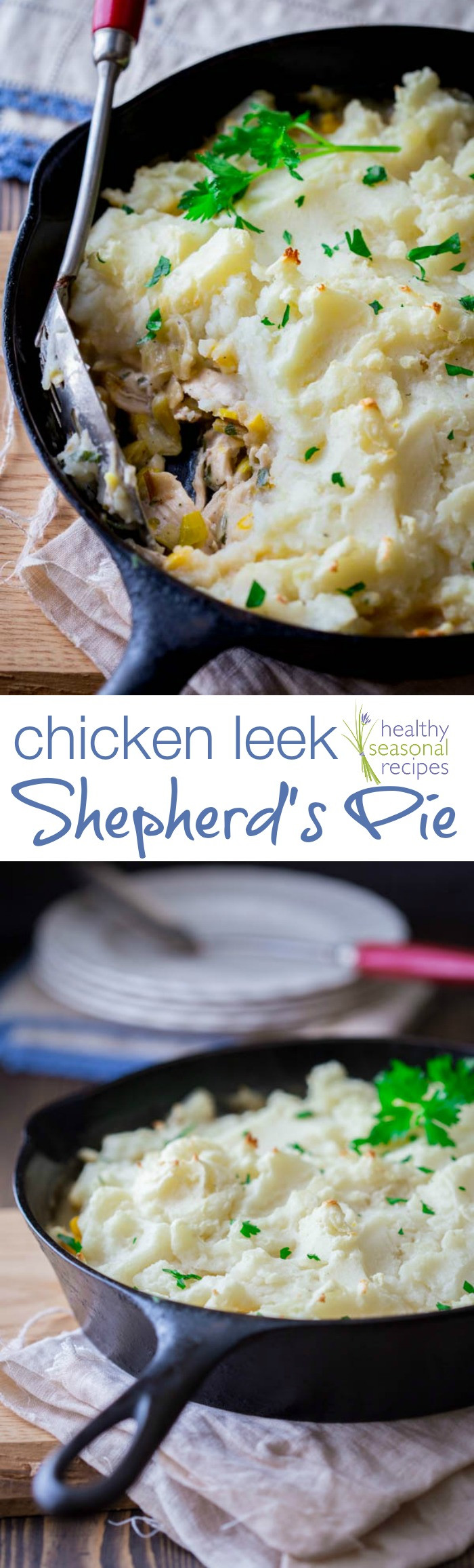 Healthy Shepherd'S Pie Recipe
 chicken leek shepherds pie Healthy Seasonal Recipes