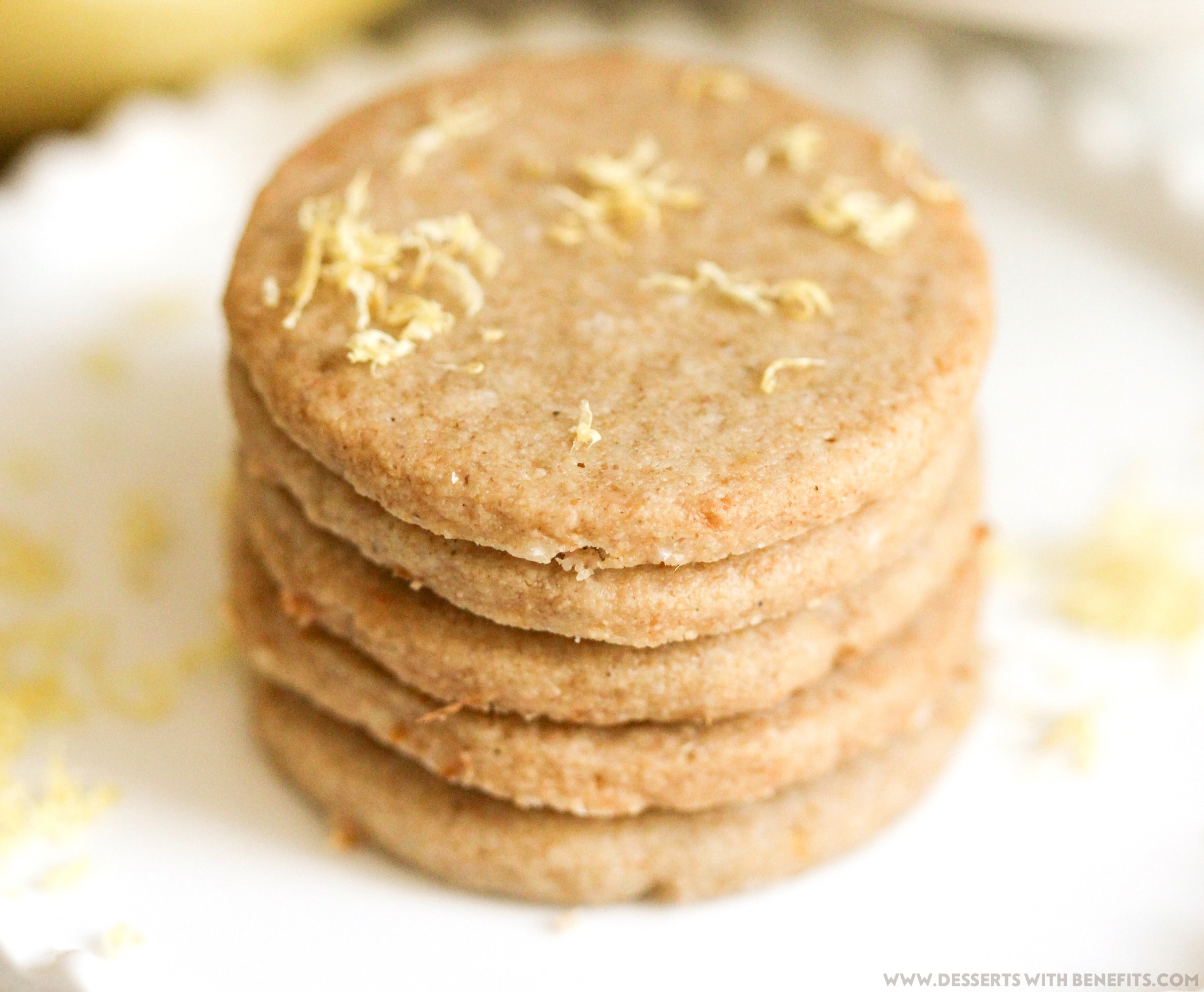 Healthy Shortbread Cookies
 Healthy Lemon Shortbread Cookies recipe sugar free