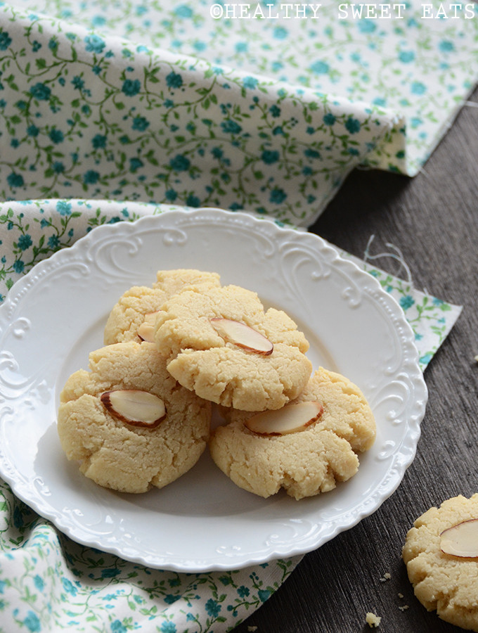 Healthy Shortbread Cookies
 Vanilla Almond Shortbread Cookies Healthy Sweet Eats