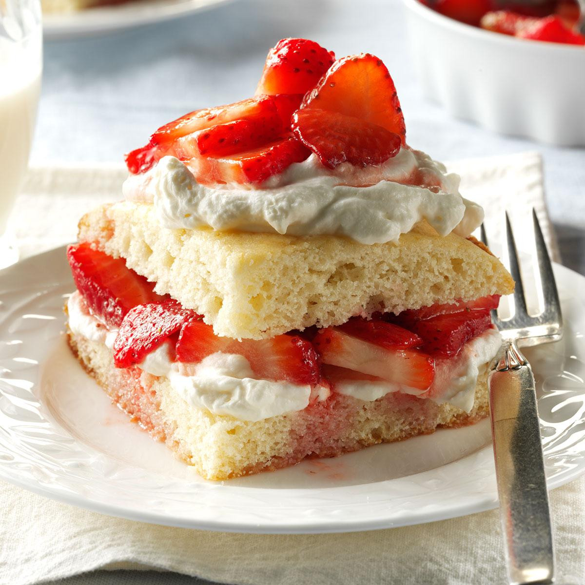 Healthy Shortcake Recipe
 healthy strawberry shortcake