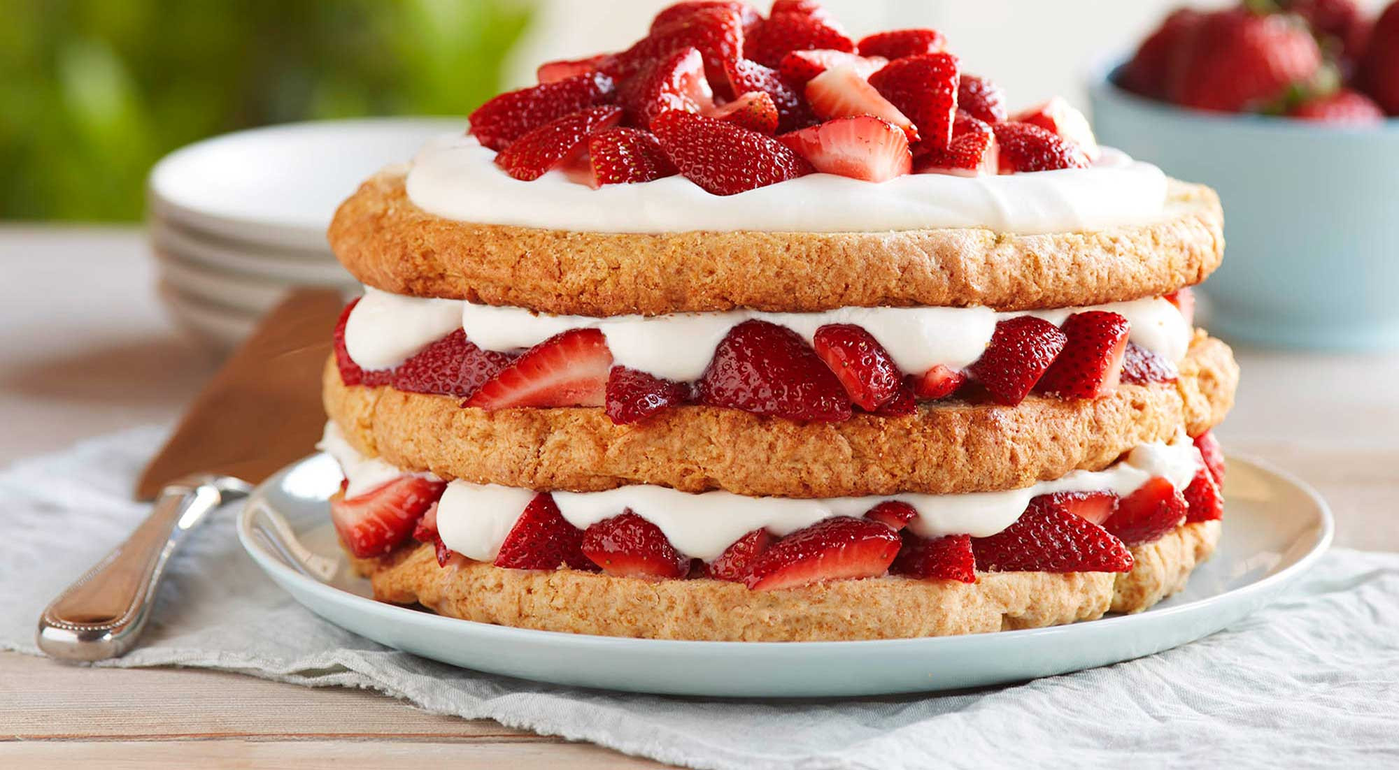 Healthy Shortcake Recipe
 Classic Strawberry Shortcake Recipe