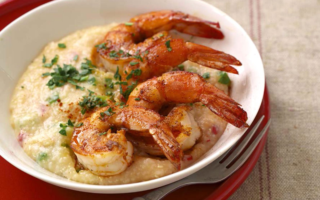 Healthy Shrimp And Grits
 30 Minute Heart Healthy Spicy Shrimp and Grits