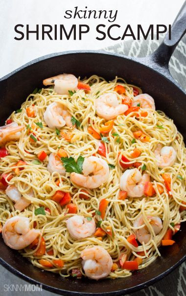 Healthy Shrimp And Pasta Recipes
 25 best ideas about Healthy shrimp scampi on Pinterest