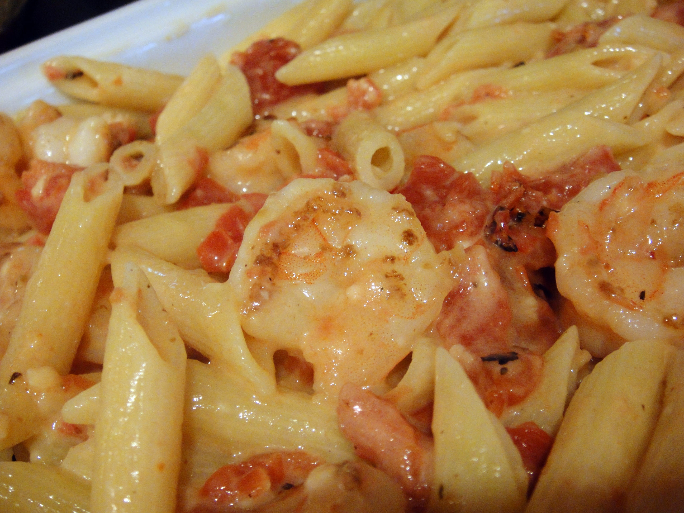 Healthy Shrimp And Pasta
 Creamy Cheesy Healthy Shrimp Pasta Cake n Knife