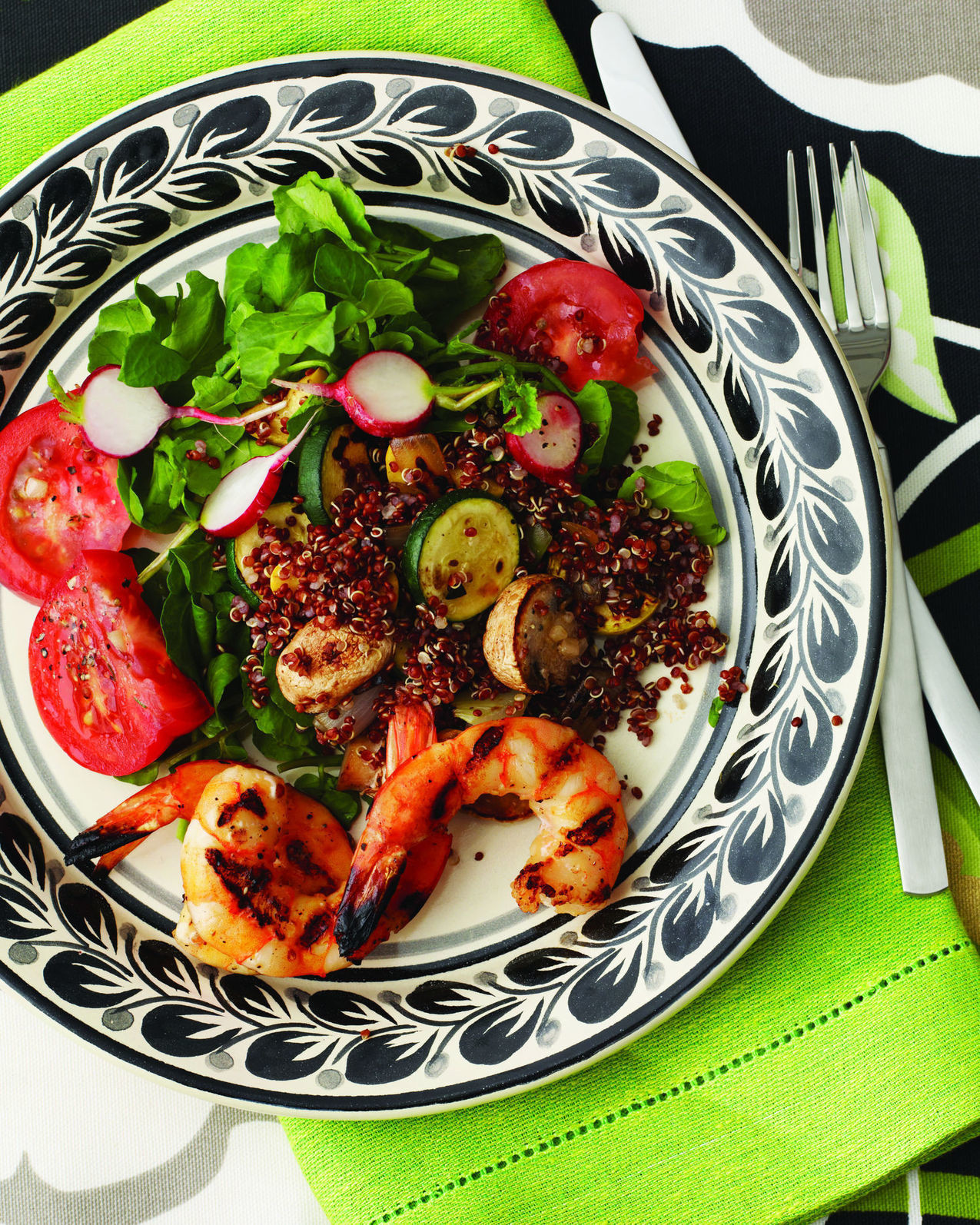 Healthy Shrimp And Quinoa Recipes
 Healthy Dinner Recipe Grilled Shrimp Quinoa
