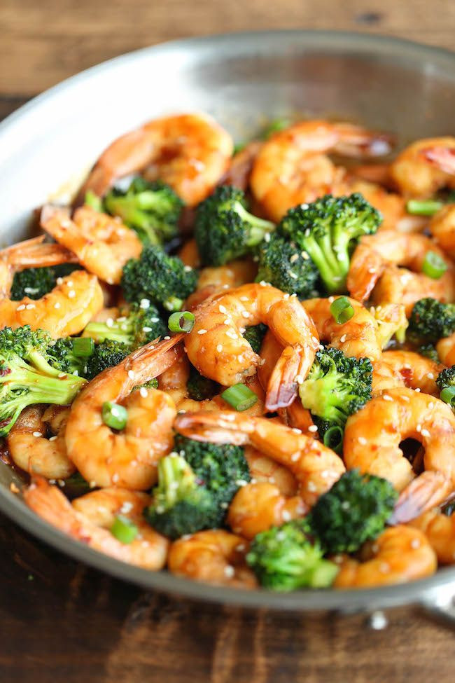 Healthy Shrimp Dinners
 Easy Shrimp and Broccoli Stir Fry Recipe