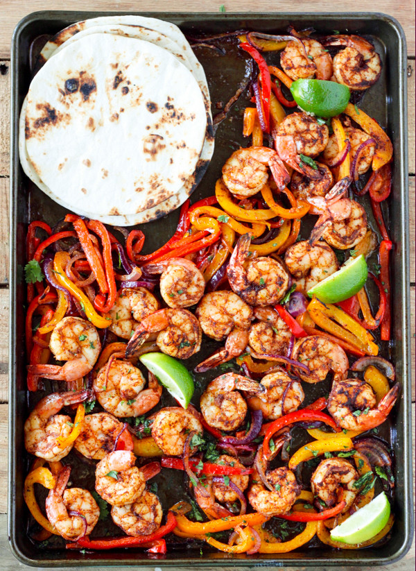 Healthy Shrimp Fajitas
 20 Healthy Dinners You Can Meal Prep on Sunday The Everygirl