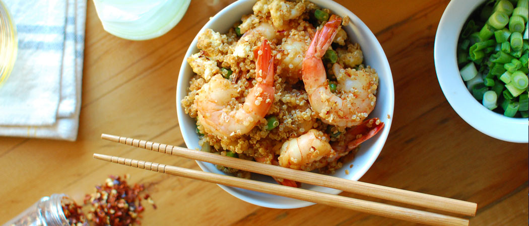 Healthy Shrimp Fried Rice
 Healthy Spicy Shrimp Fried Rice