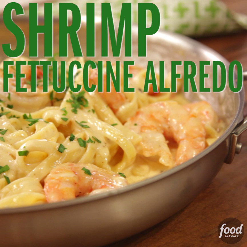 Healthy Shrimp Pasta Recipes Food Network
 Shrimp Fettucine Alfredo hits the spot every time