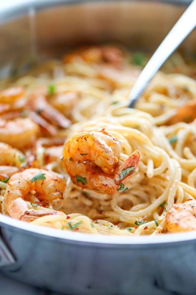 Healthy Shrimp Pasta Recipes Food Network
 17 Best images about Food recipes on Pinterest