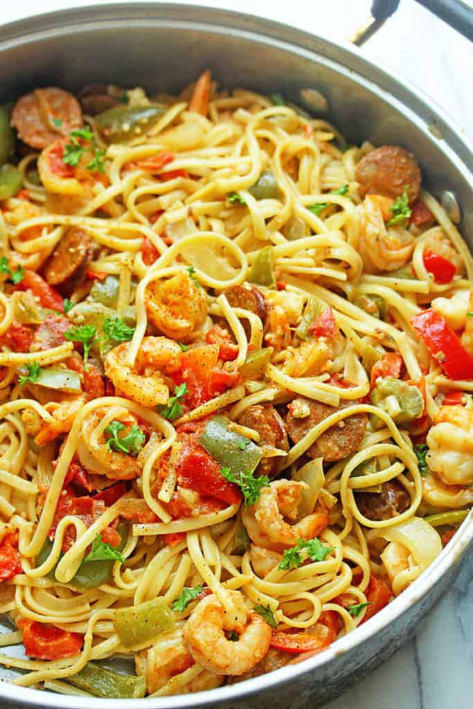 Healthy Shrimp Pasta Recipes
 Cajun Shrimp Pasta Recipe Grandbaby Cakes