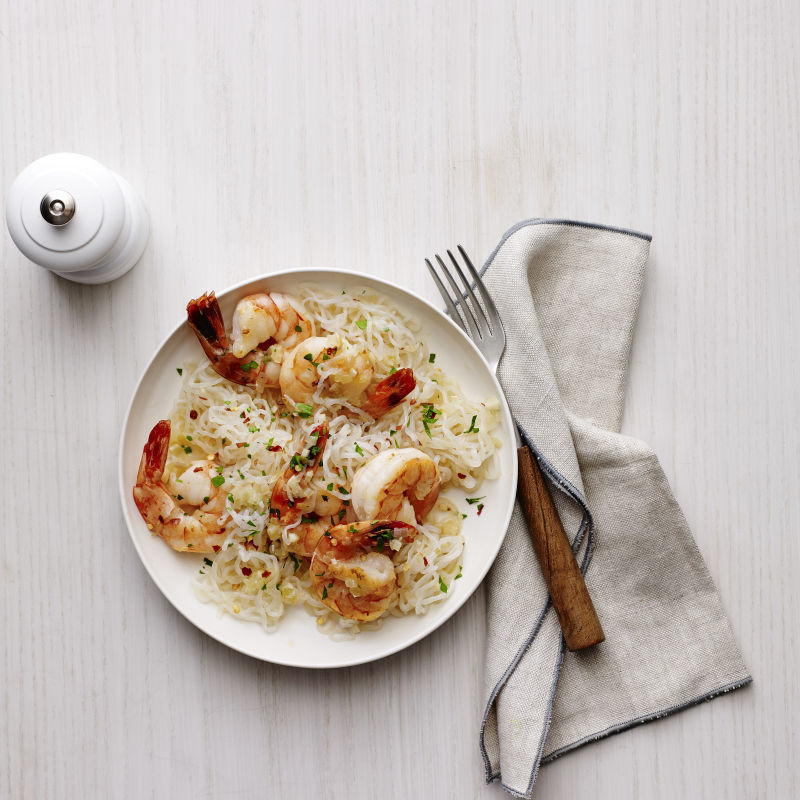 Healthy Shrimp Pasta Recipes Weight Watchers
 Skinny Pasta Shrimp Scampi over Spaghetti