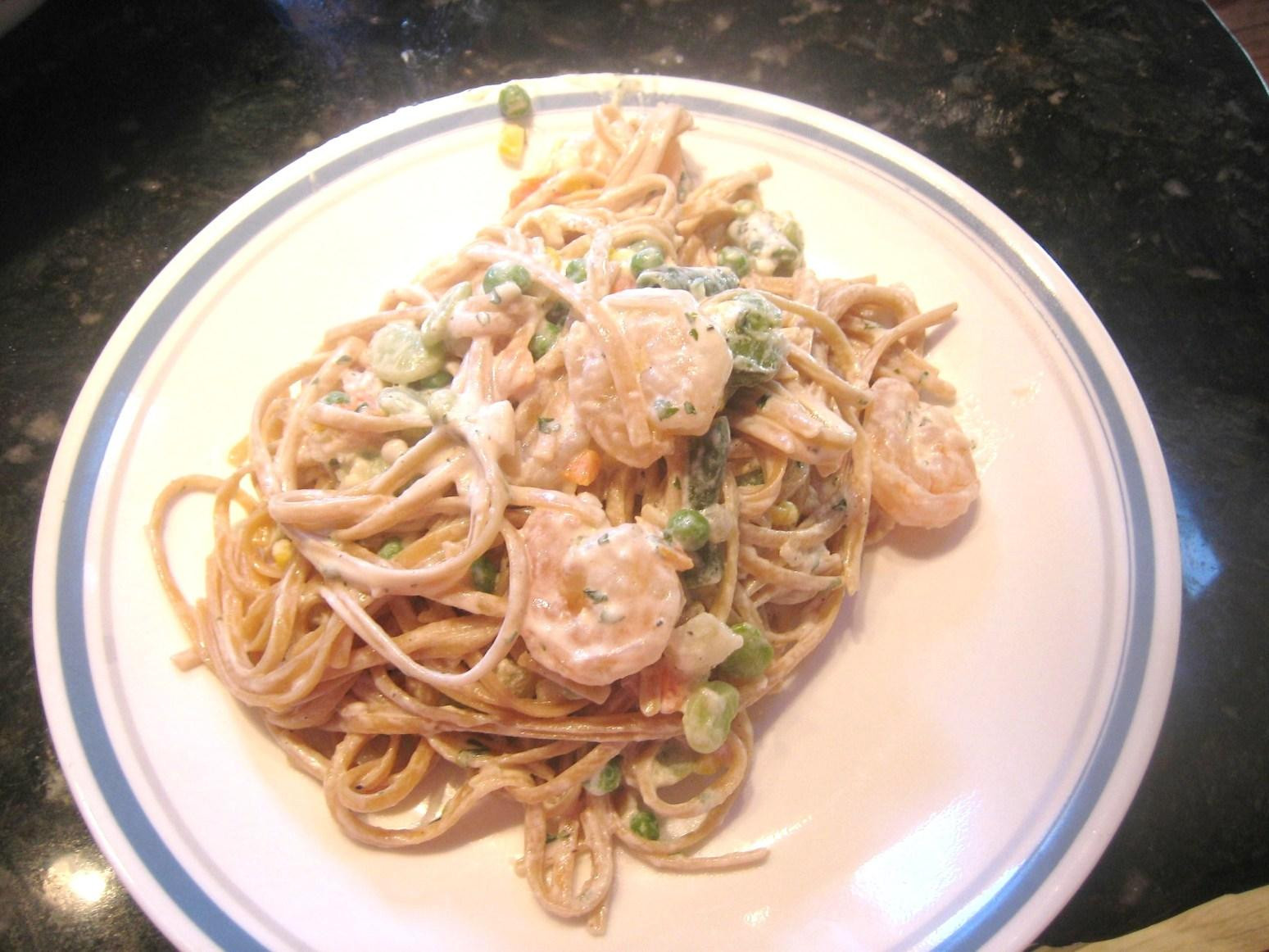 Healthy Shrimp Pasta Recipes Weight Watchers
 Weight Watchers Creamy Garlic Shrimp w Veggies Recipe