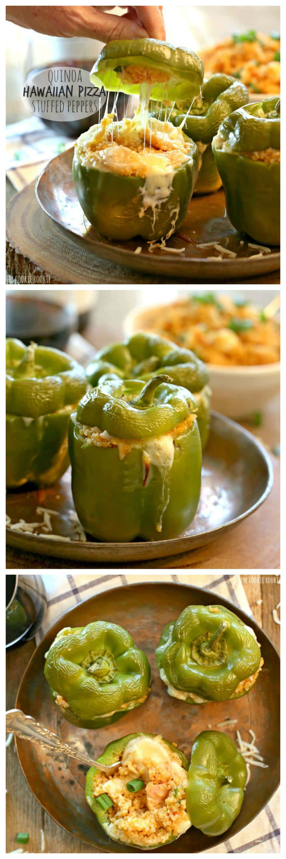 Healthy Side Dishes For Pizza
 Quinoa Hawaiian Pizza Stuffed Peppers