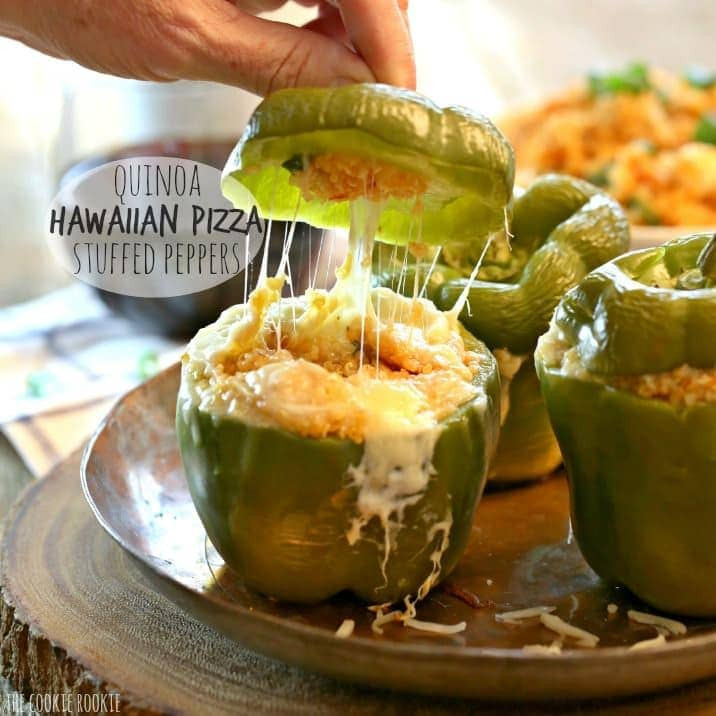 Healthy Side Dishes For Pizza
 Quinoa Hawaiian Pizza Stuffed Peppers