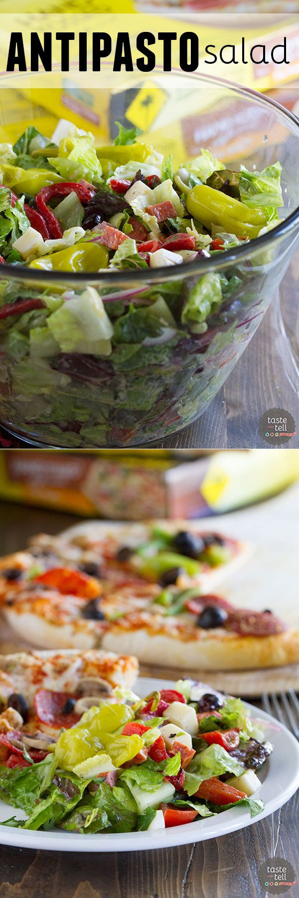 Healthy Side Dishes For Pizza
 A perfect side dish for pizza night this Antipasto Salad