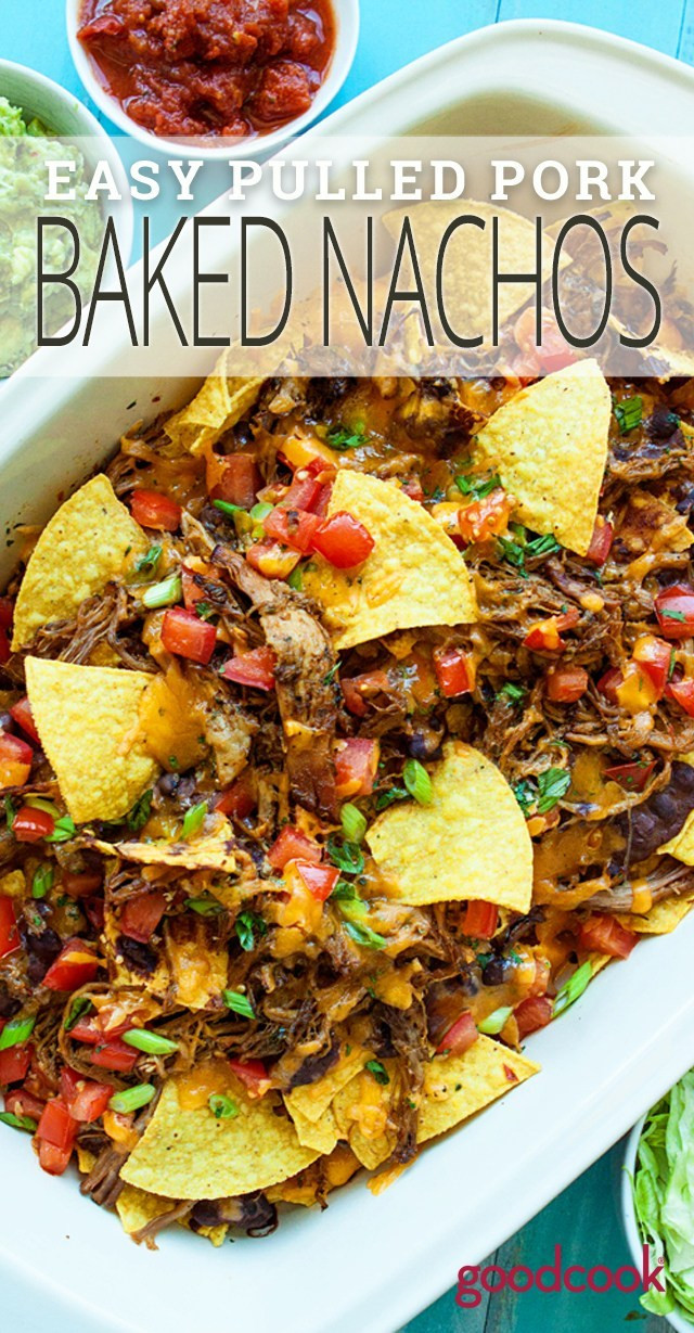 Healthy Side Dishes For Pulled Pork
 Pulled Pork Baked Nachos Good Cook Good Cook