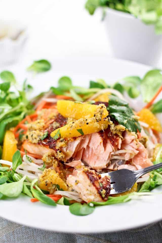 Healthy Side Dishes For Salmon
 Healthy Orange Ginger Salmon Fillet