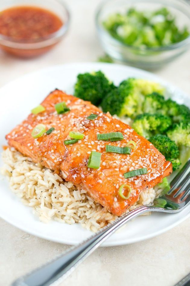 Healthy Side Dishes For Salmon
 Honey Sriracha Salmon Delicious Meets Healthy