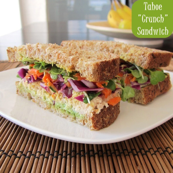 Healthy Side Dishes For Sandwiches
 Sensational Tahoe Crunch Sandwich A Boisterous Healthy