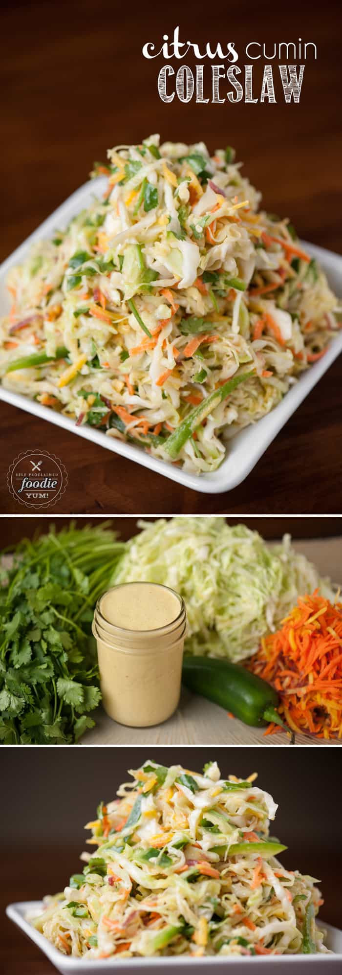 Healthy Side Dishes For Tacos
 Citrus Cumin Coleslaw