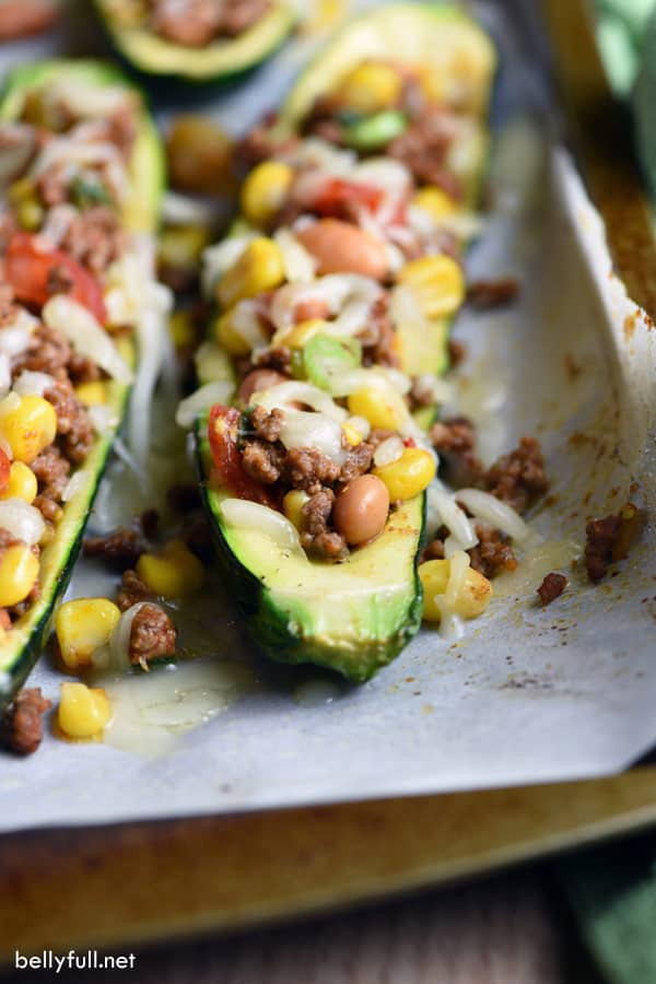 Healthy Side Dishes For Tacos
 Taco Zucchini Boats