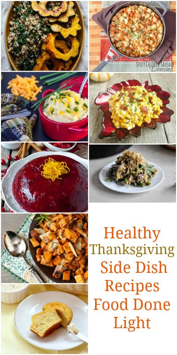 Healthy Side Dishes For Turkey
 Healthy Thanksgiving Sides & Desserts Recipes Food Done