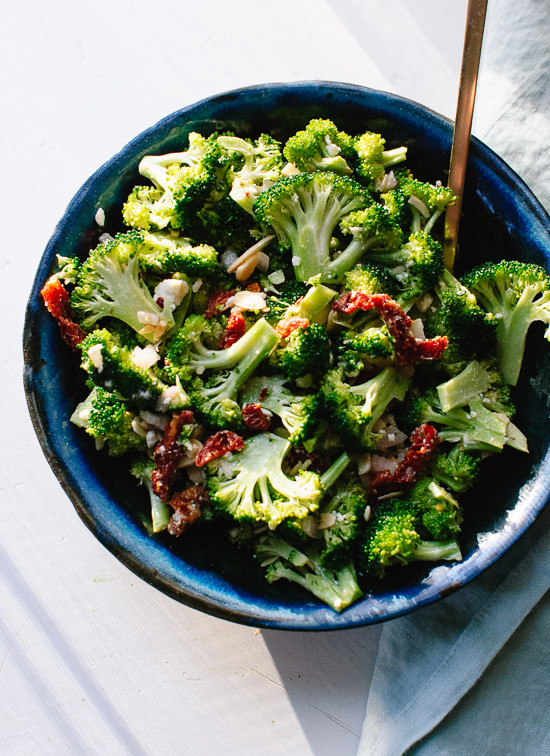 Healthy Side Salads
 Greek Broccoli Salad Recipe Cookie and Kate