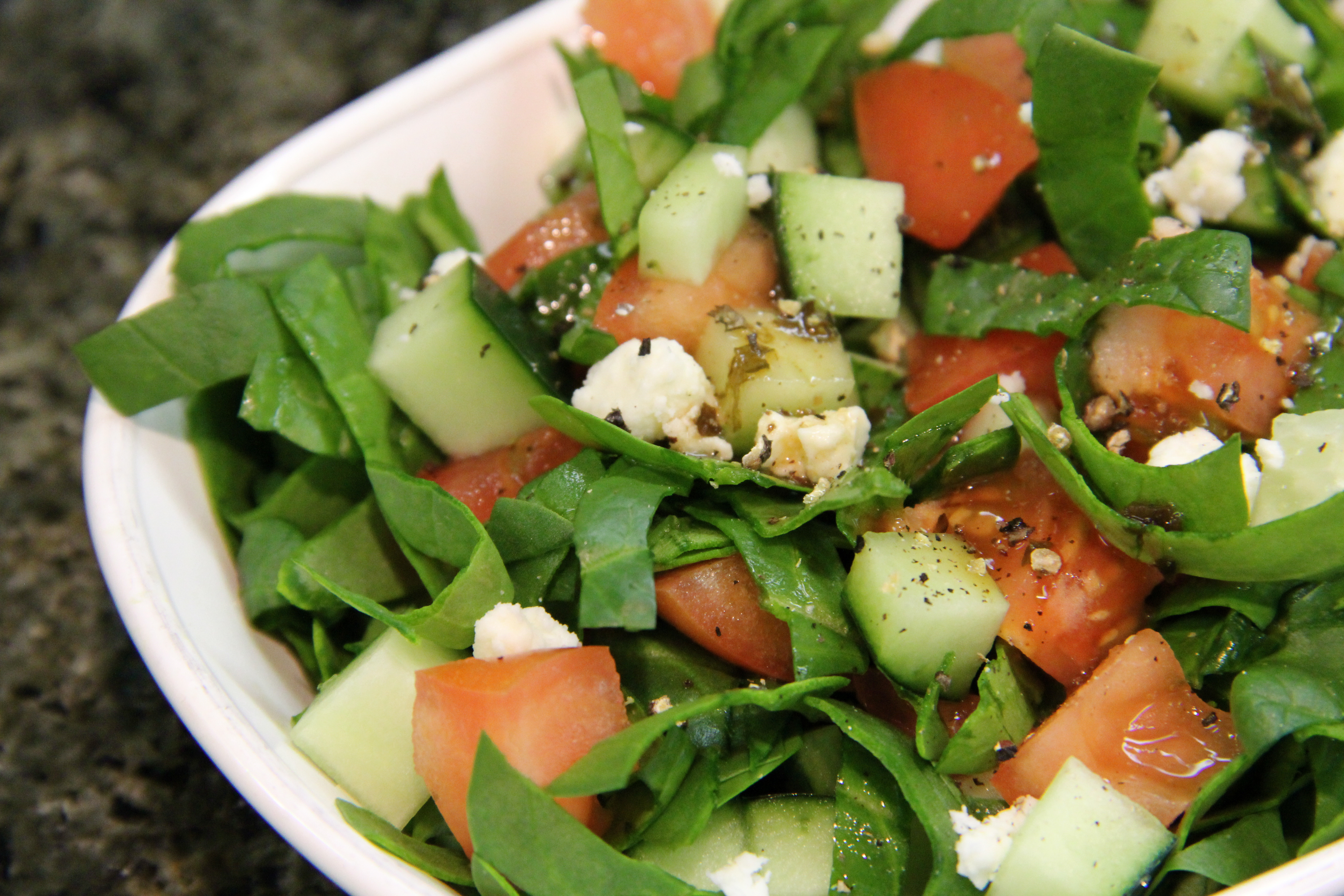 Healthy Side Salads
 Feta Salad